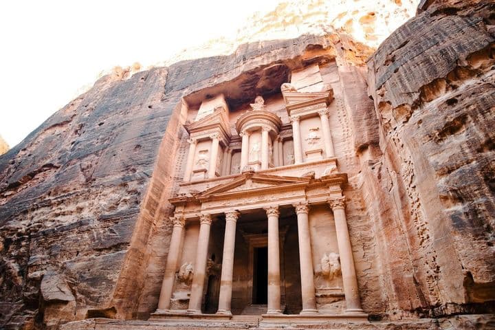 La Tesorería de Petra, Jordania