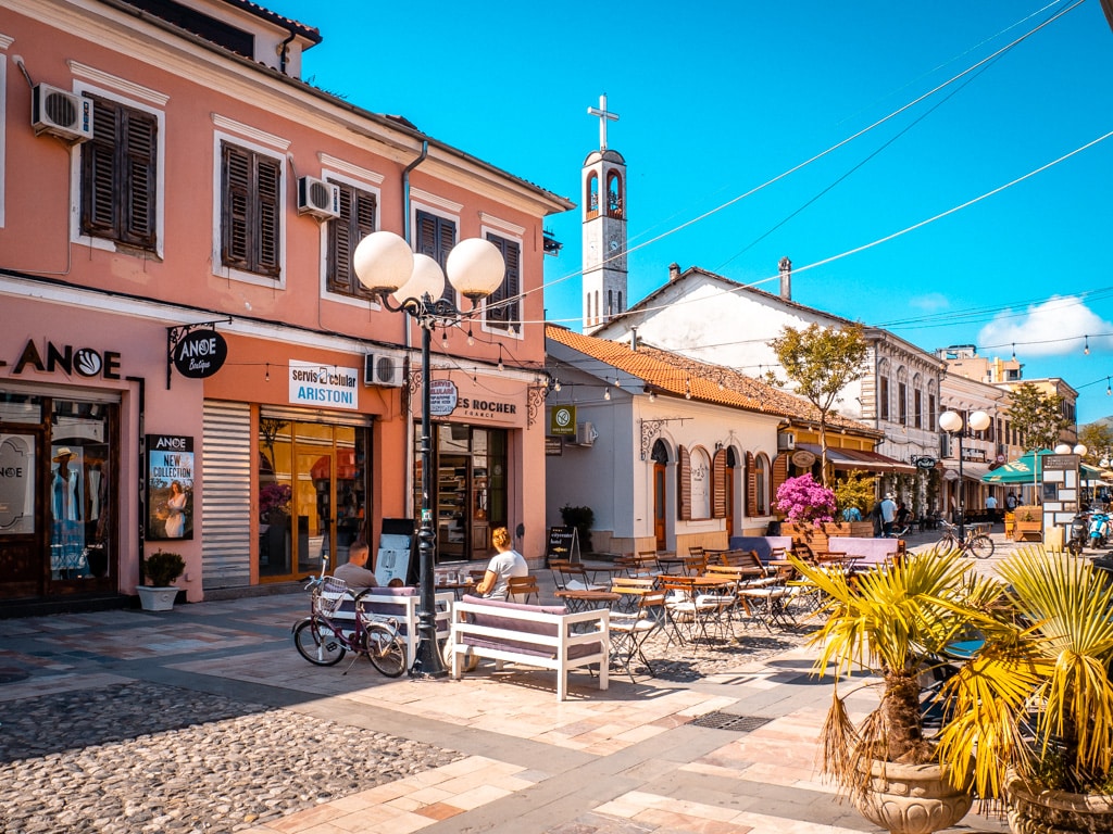 Shkoder Albania historic center