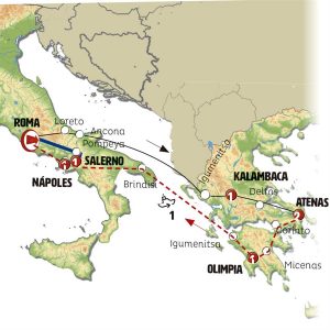 Grecia y Sur de Italia