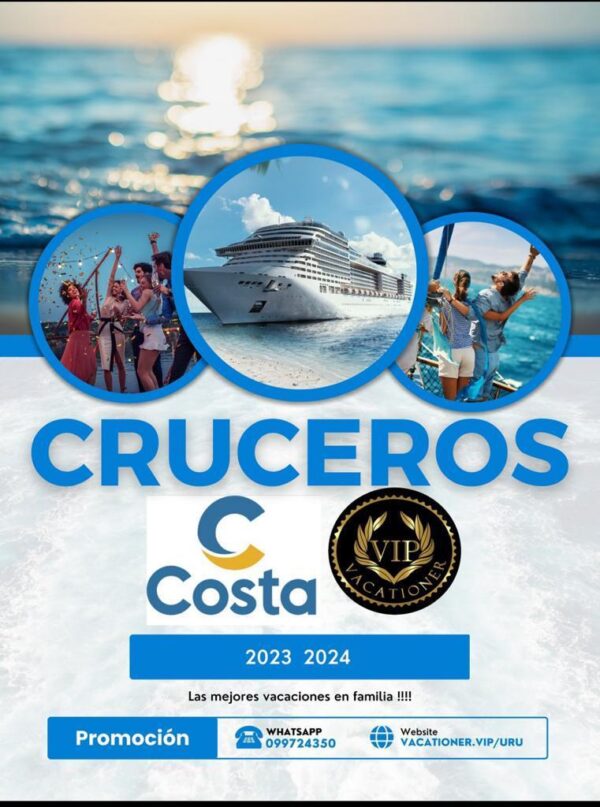 Costa cruceros 2023 -2024