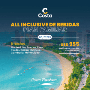 Oferta All Inclusive Costa Cruceros