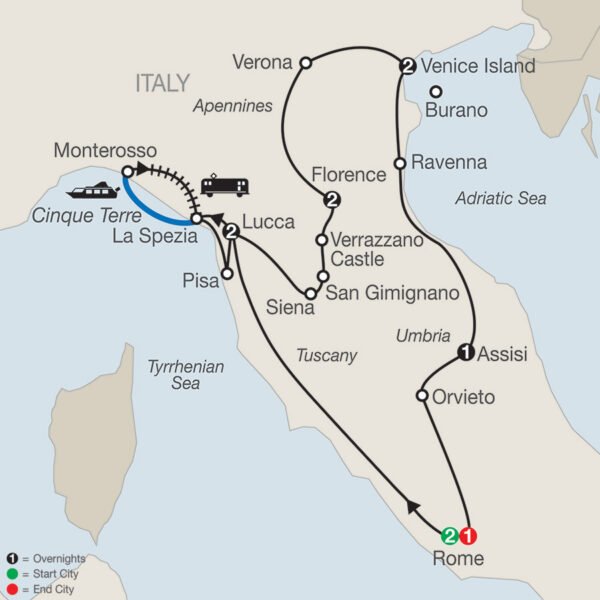 Tesoros italianos 11 días desde Roma a Roma (No incluye aereo) - Imagen 2