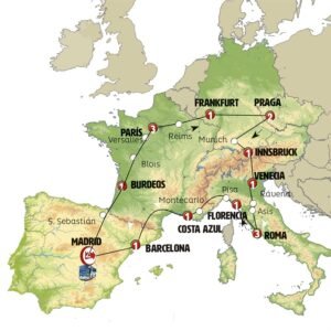 Europa Turista /Grupal 27 de Octubre .20 días