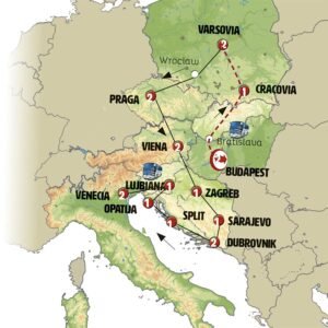 Este Europeo  -   Desde USD 2924 p/persona base doble