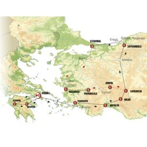Grecia y Turquía Sorprendente /  Desde 1779 en base doble