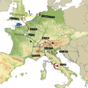 Italia, Suiza y Paris +i / Tour desde