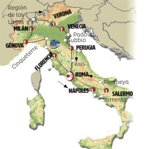 Tutta Italia con aéreo