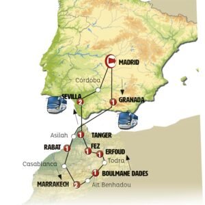 Andalucía y Marruecos 13 días