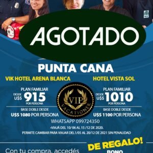 Punta Cana Agotado