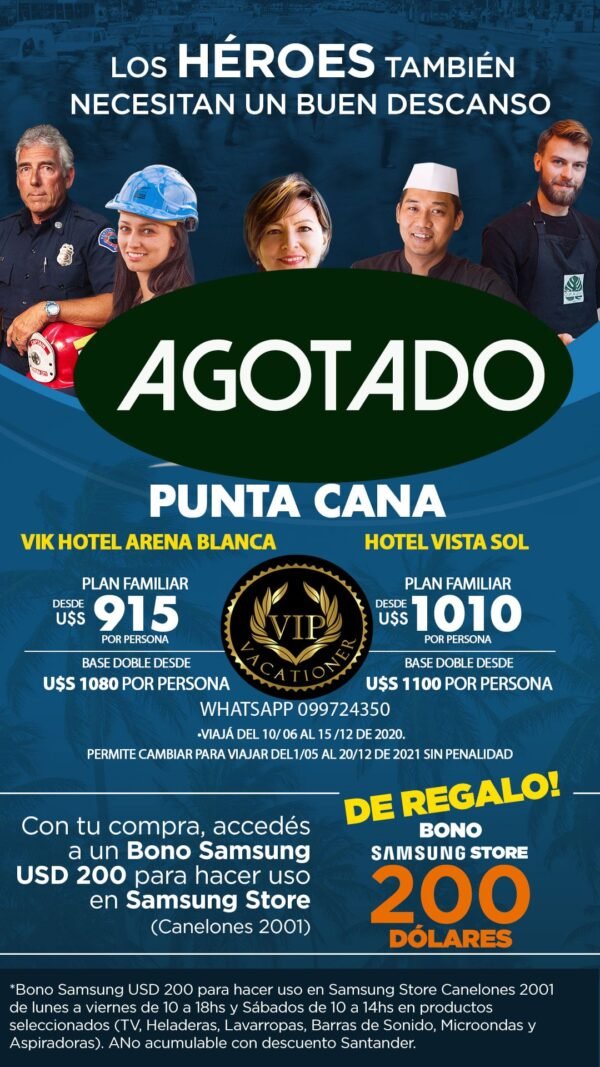 Punta Cana Agotado