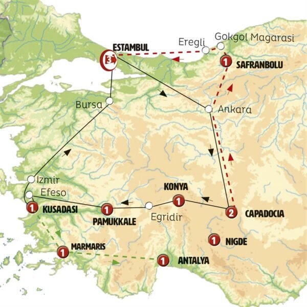 Estambul Capadocia y Mar Negro