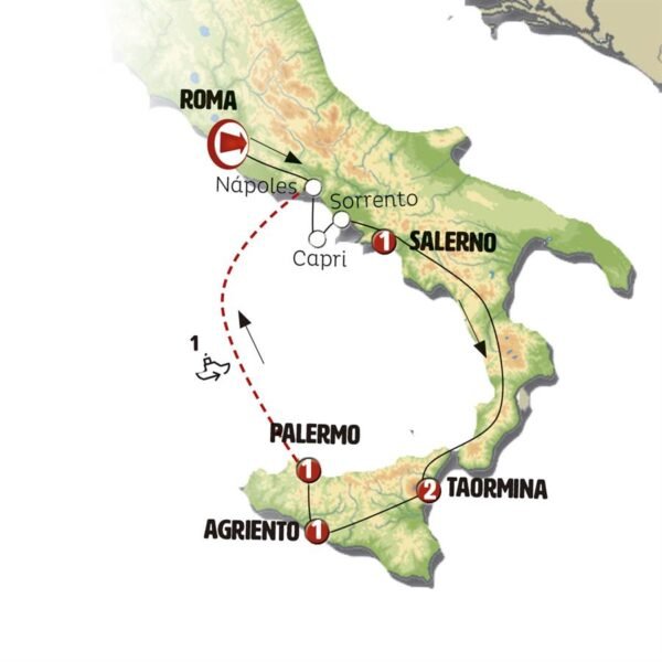 Sicilia y Sur de Italia