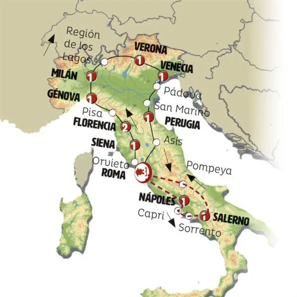 Italia de Oro con Sorrento