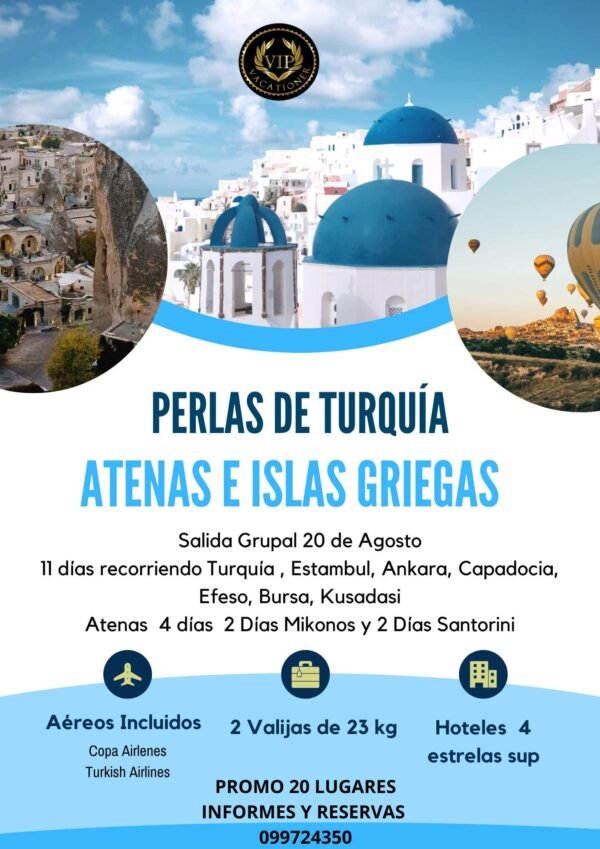 Turquía Atenas e Islas Griegas