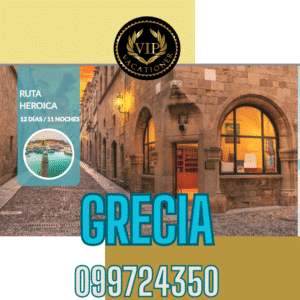 Grecia Ruta Heroica con aéreo