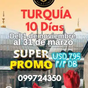 Super promoción Turquía Imperdible