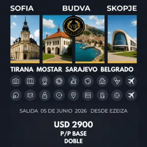 JOYAS DE LOS BALCANES 2026 DESDE EZEIZA