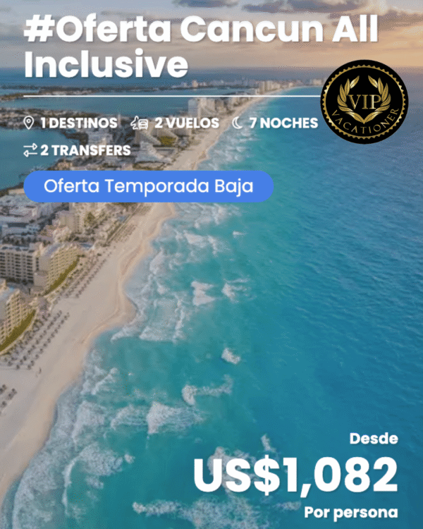 Cancun baja temporada