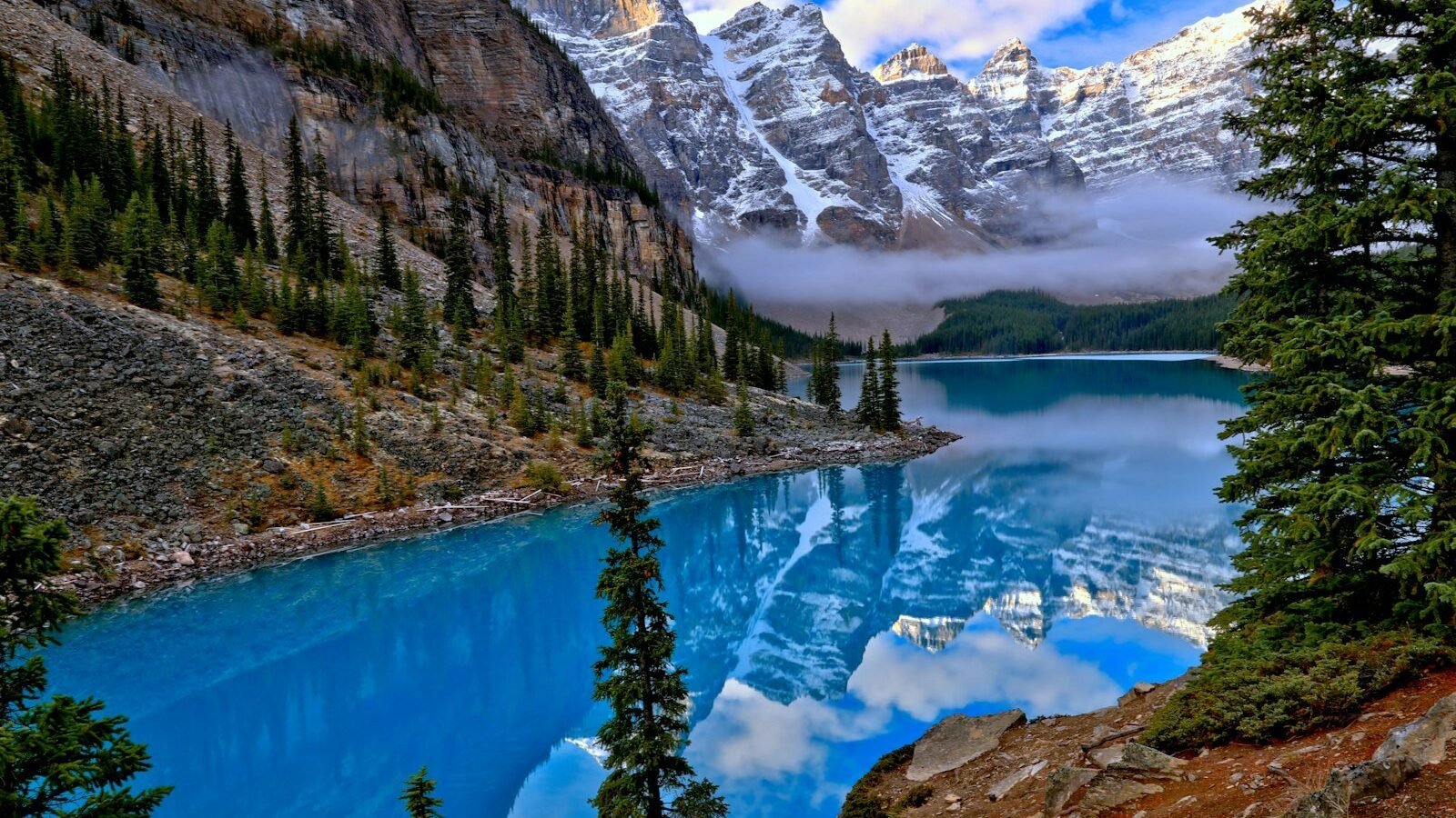 Lago Moraine, Canadá